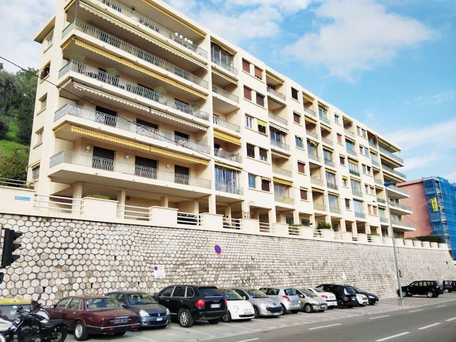 Vintage Flat On Villefranche Bay - Free Car Park Exteriér fotografie