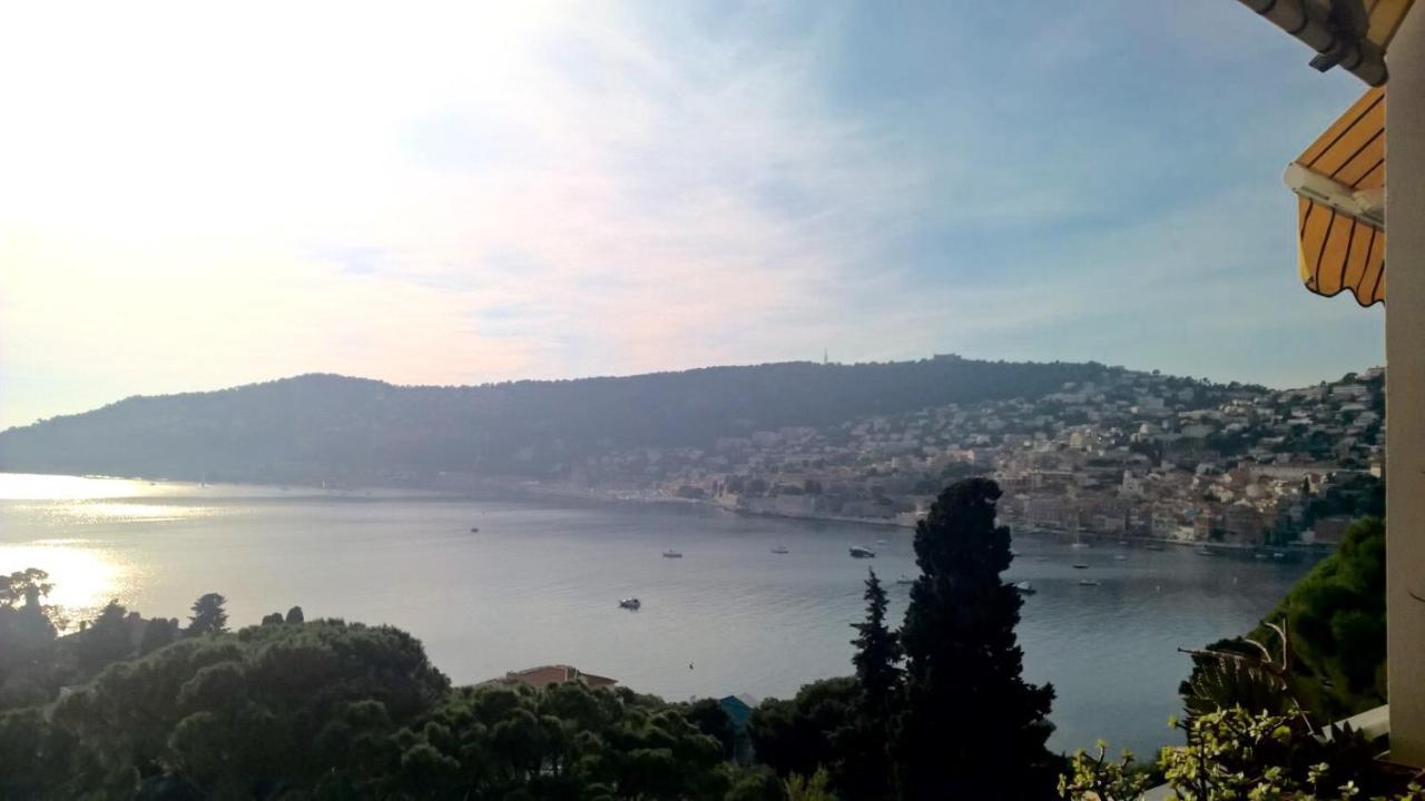 Vintage Flat On Villefranche Bay - Free Car Park Exteriér fotografie